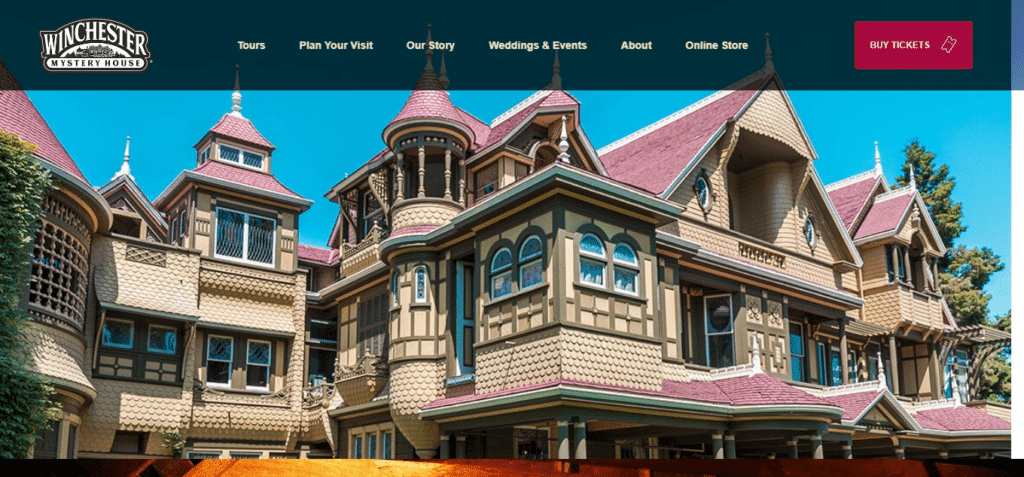 30 World Best Haunted Place: Ghost Area 16 The Winchester Mystery House in San Jose, California