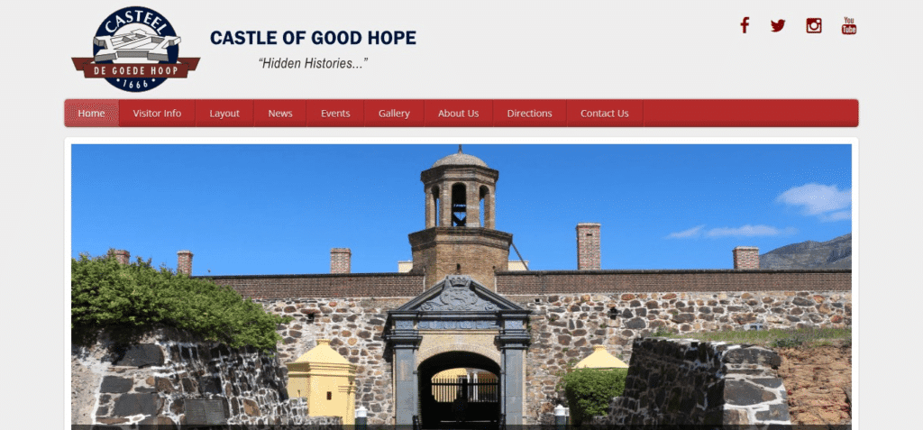 30 World Best Haunted Place: Ghost Area 19 Castle of Good Hope in Cape Town, South Africa