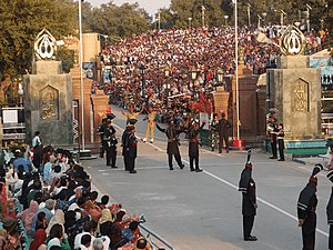 30 Best Tourist Place In Punjab: Must Visited Place 3 Wagah Border, Amritsar