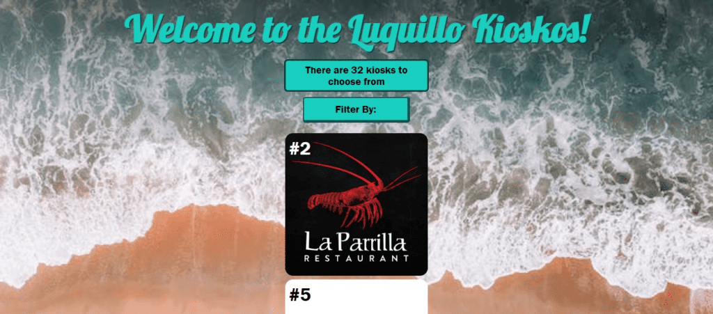 Luquillo Kiosks, Luquillo