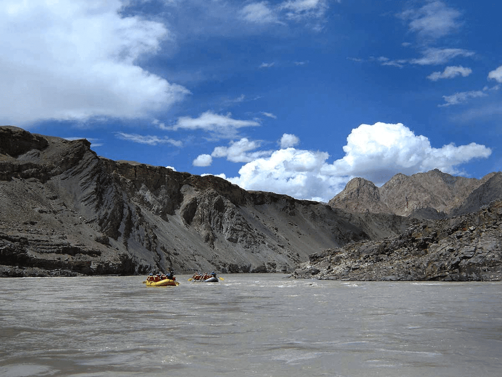 Rafting in Ladakh