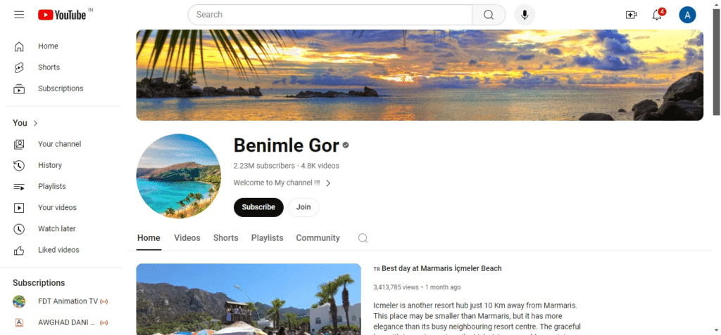 30 Best Travel Youtube Channels 31 Benimle Gor