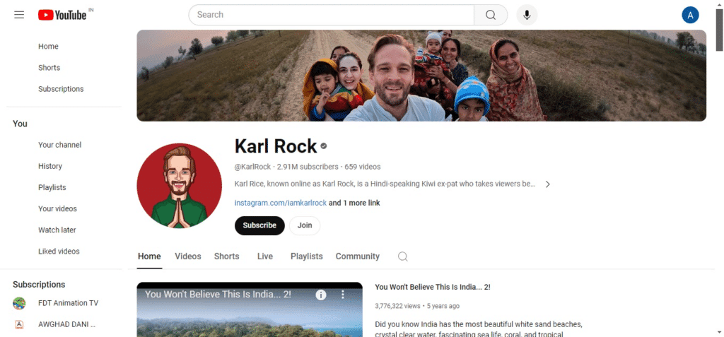 30 Best Travel Youtube Channels 22 Karl Rock