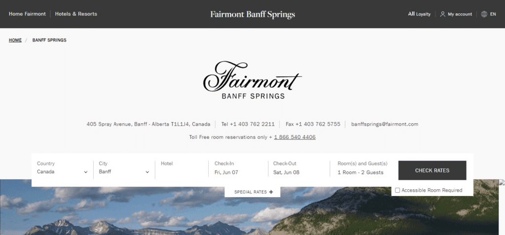 30 World Best Haunted Place: Ghost Area 10 Fairmont Banff Springs in Banff, Alberta