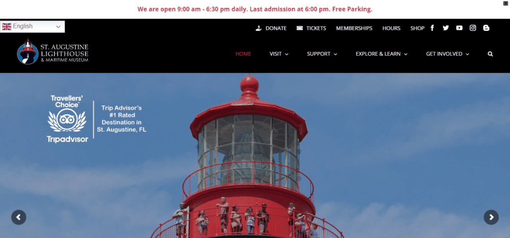 30 World Best Haunted Place: Ghost Area 11 St. Augustine Lighthouse in St. Augustine, Florida