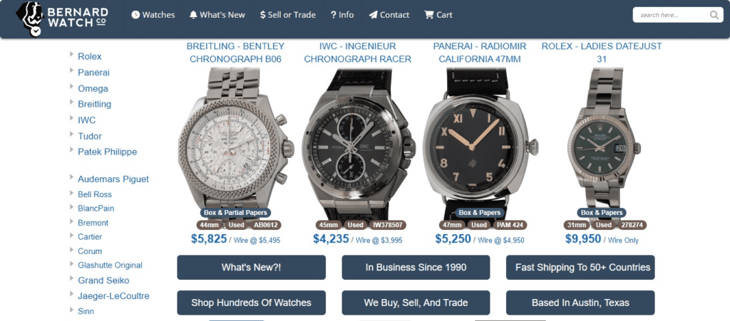 Bernard Watch Co.