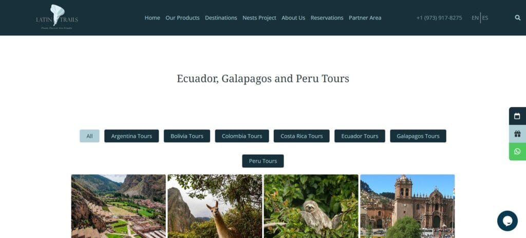 20 Best Tourist Agency In Ecuador 3 3. Latin Trails