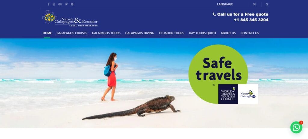 20 Best Tourist Agency In Ecuador 17 20. Nature Galapagos & Ecuador