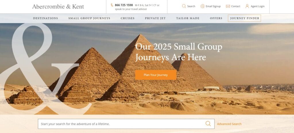 30 Best Tourist Agencies In Europe 11 10. Abercrombie & Kent