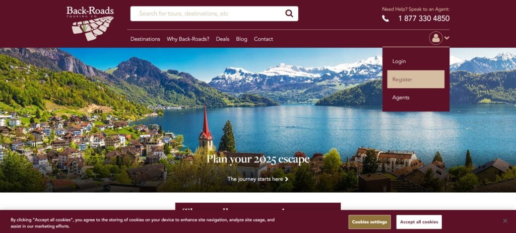 30 Best Tourist Agencies In Europe 14 13. Back-Roads Touring