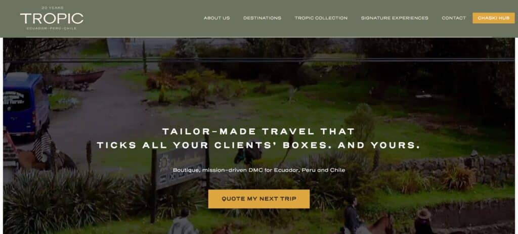20 Best Tourist Agency In Ecuador 5 5. Tropic Ecuador