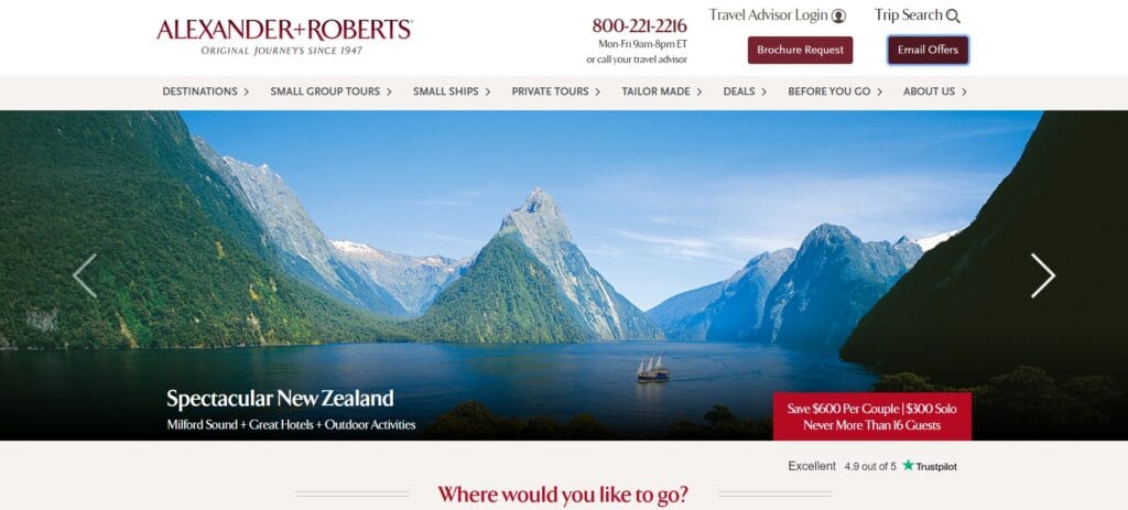 30 Best Tourist Agencies In Europe 22 21. Alexander+Roberts