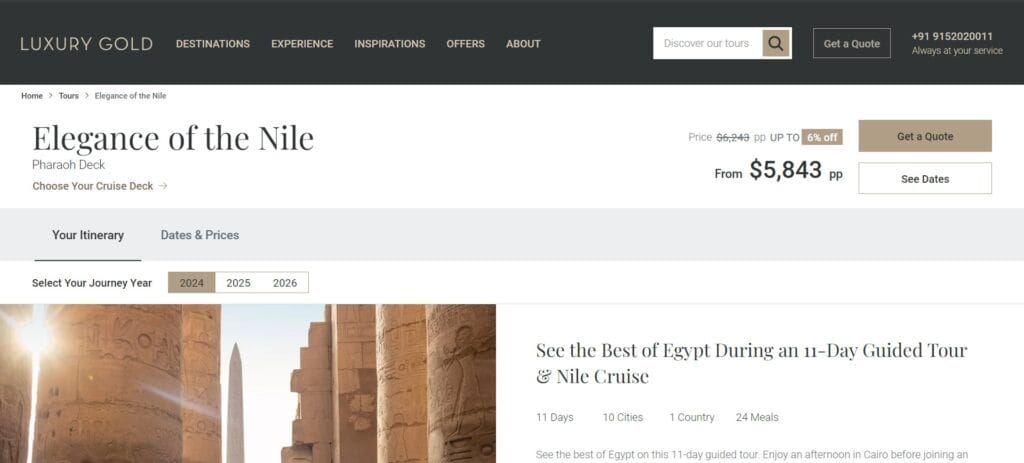 30 Best Tourist Agencies In Europe 25 25. Insight Vacations Luxury Gold