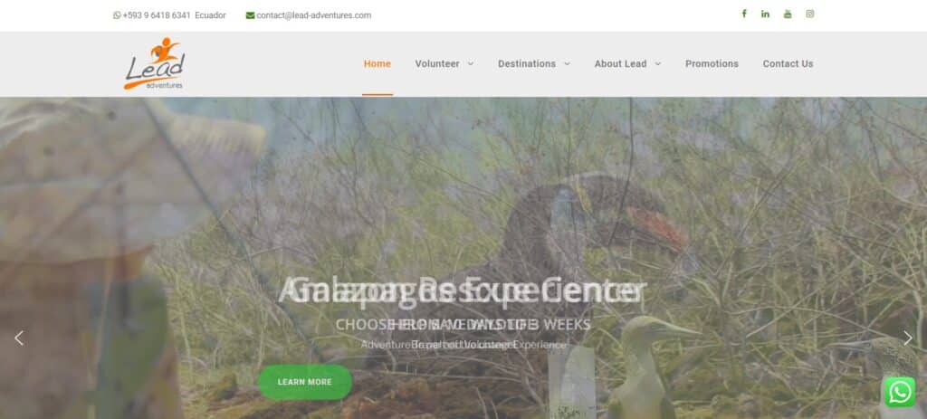 20 Best Tourist Agency In Ecuador 10 11. Lead Adventures