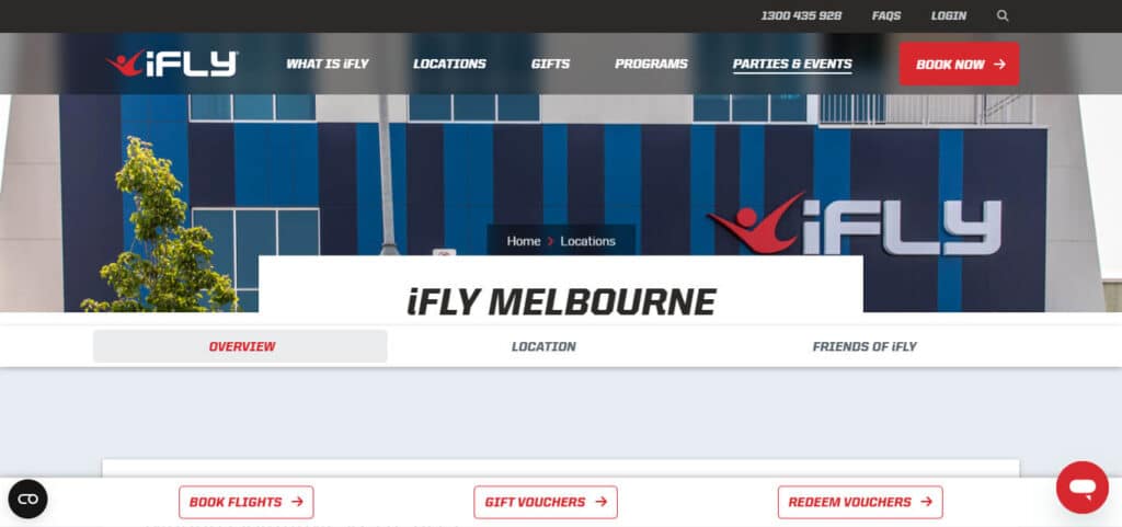 iFly Melbourne