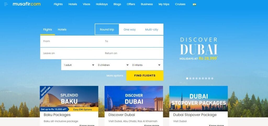 20 Best Travel Agency In Dubai For Visit Visa 15 Musafir.com