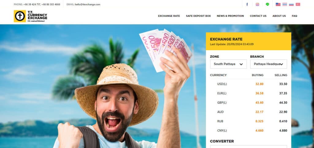 15 Best Place To Exchange Money In Bangkok 15 TT Currency Exchange Best Place To Exchange Money In Bangkok