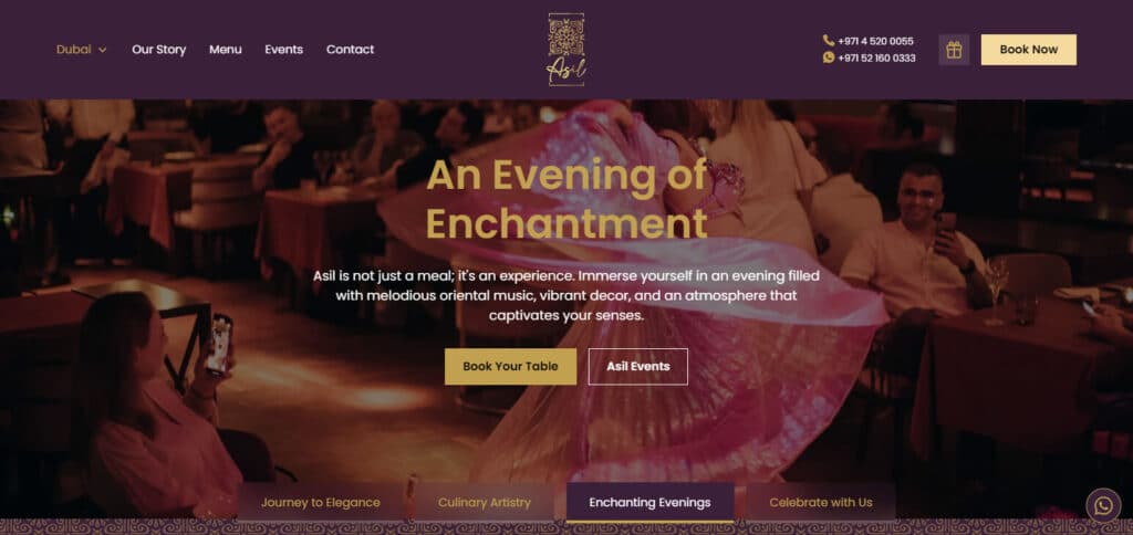 20 Best Place To Celebrate Birthday In Dubai 13 Asil Restaurant