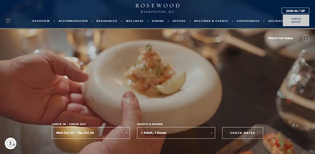 20 Best Places To Stay In Washington DC For Tourists 2 Rosewood Washington, D.C. Best Places To Stay In Washington DC For Tourists