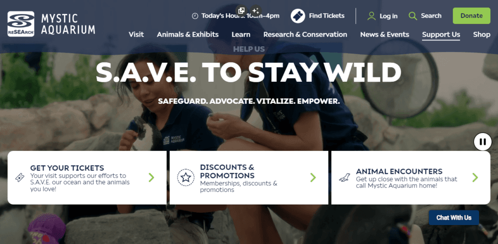 20 Best Tourist Places In Connecticut: Top Attractions In Connecticut 6 Mystic Aquarium Best Tourist Places In Connecticut