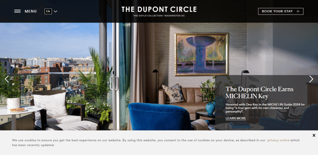 20 Best Places To Stay In Washington DC For Tourists 7 The Dupont Circle Hotel Best Places To Stay In Washington DC For Tourists