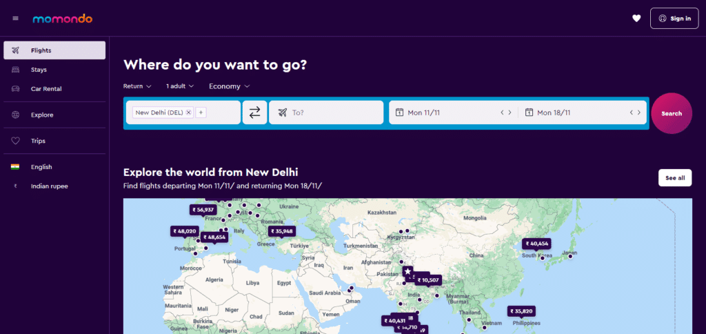 20 Best Flights Ticket Booking Website Worldwide 21 Momondo Best Flights Ticket Booking Website Worldwide