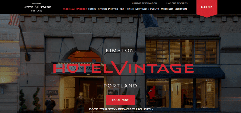 Kimpton Hotel Vintage Portland, an IHG Hotel Best Hotel In Portland Oregon