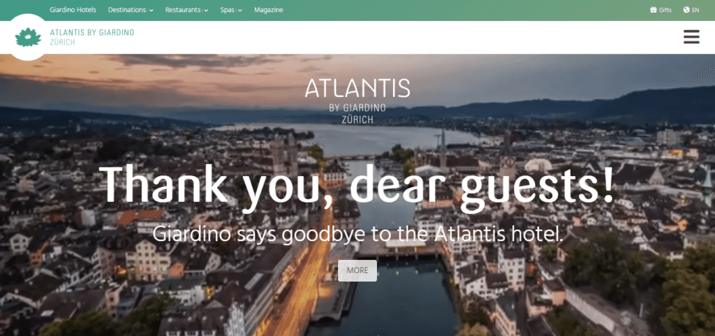 20 Best Hotel In Zurich Switzerland 8 Atlantis by Giardino Best Hotel In Zurich Switzerland