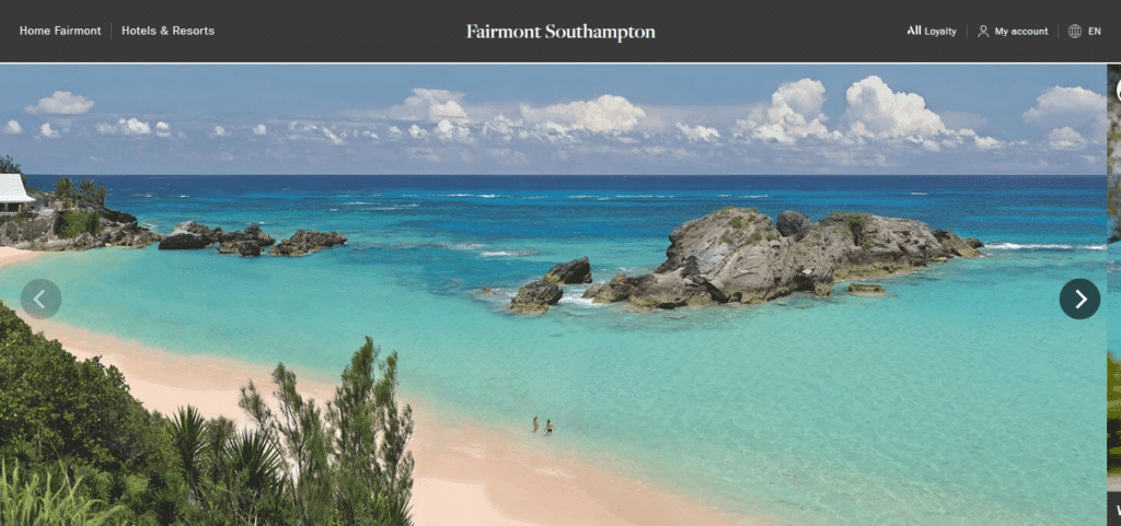 Fairmont Southampton Best Hotel In Bermuda