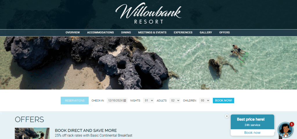 Willowbank Resort Best Hotel In Bermuda