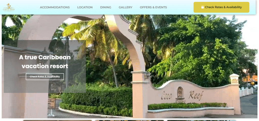 Coco Reef Resort Best Hotel In Bermuda