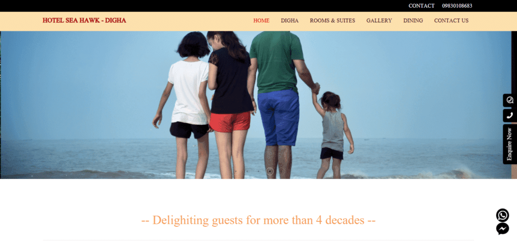 Hotel Sea Hawk Best Hotel In Digha