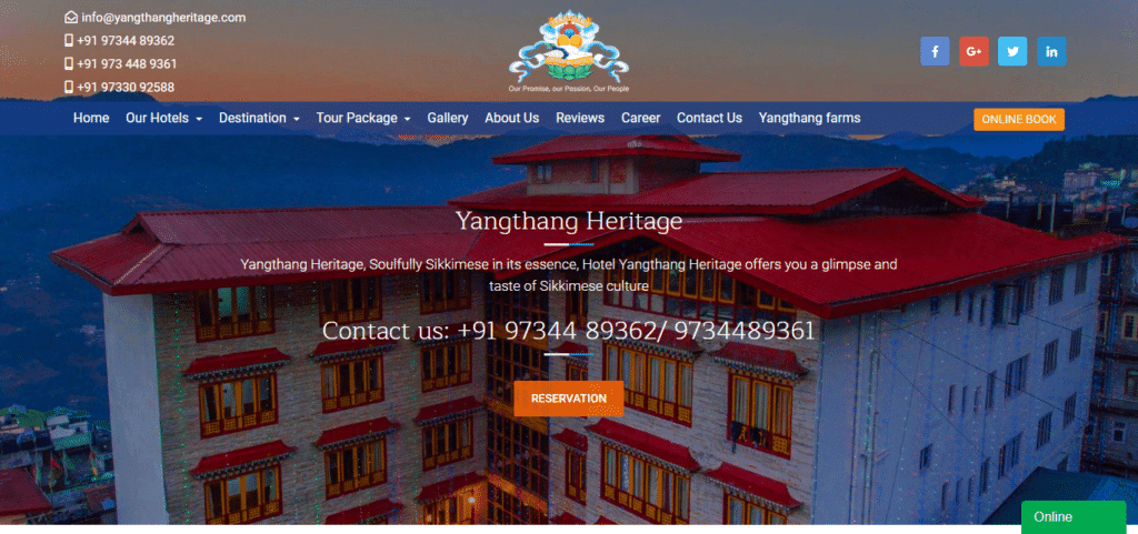 20 Best Hotel In Gangtok 19 Yangthang Heritage