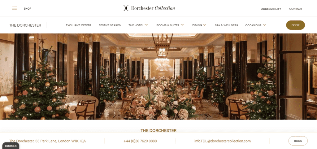 20 Best Hotel In London England 4 The Dorchester, Hyde Park Best Hotel In London England