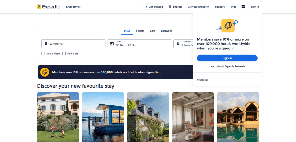 Expedia Best Hotel Booking Website In Japan