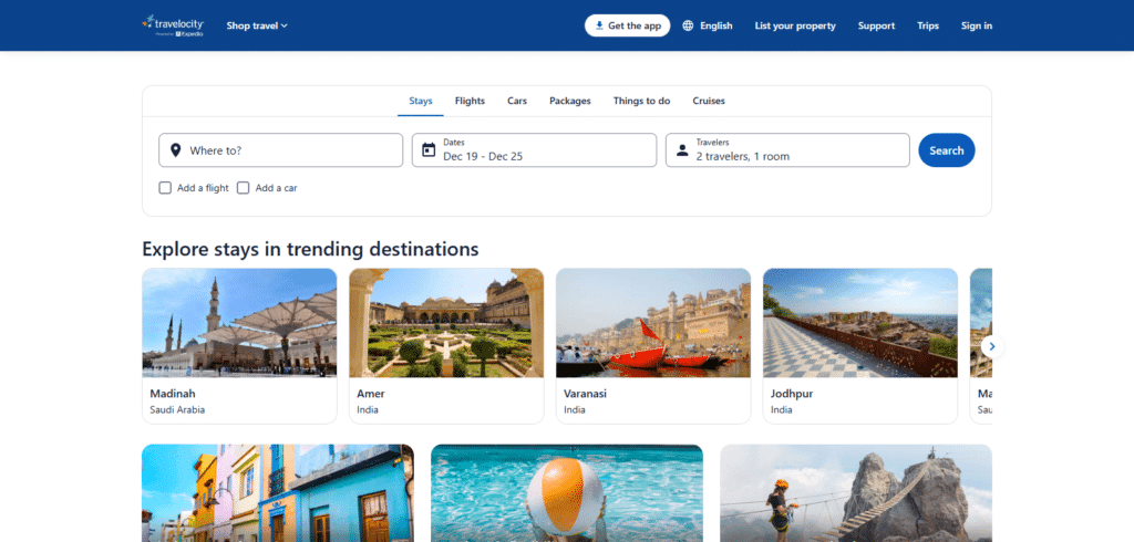 Travelocity Best Hotel Booking Website In Japan