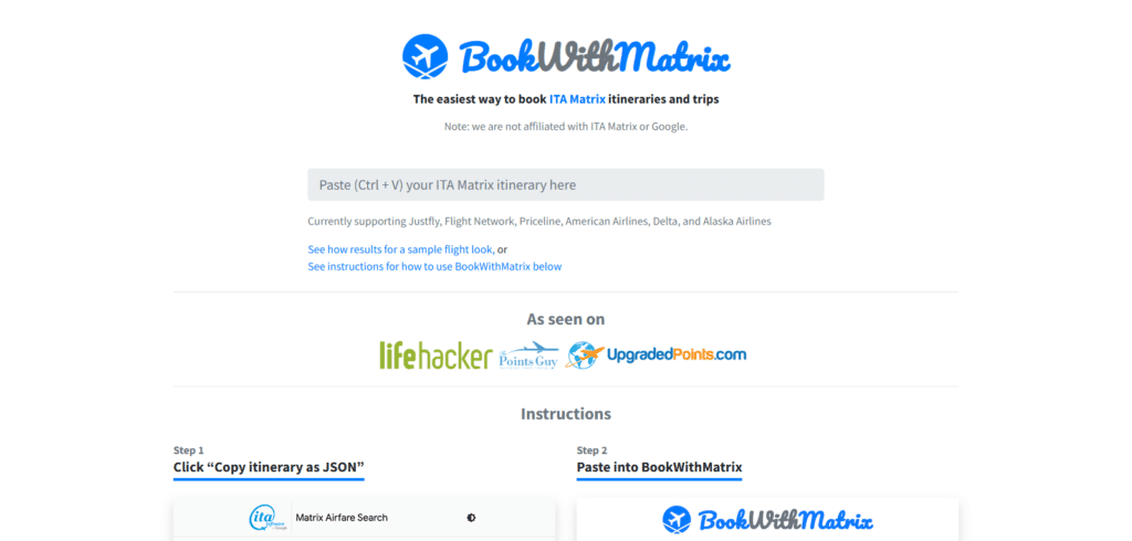 BookWithMatrix