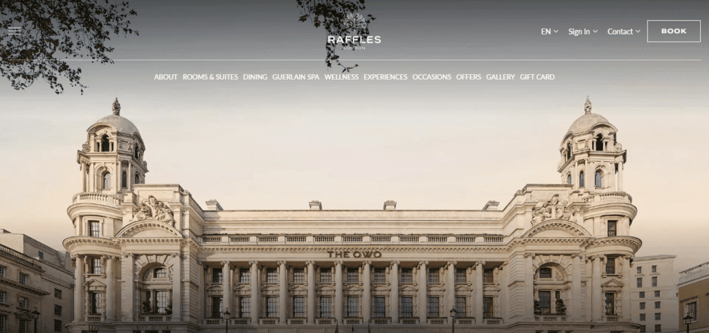 20 Best Hotel In London England 5 Raffles London at The OWO Best Hotel In London England
