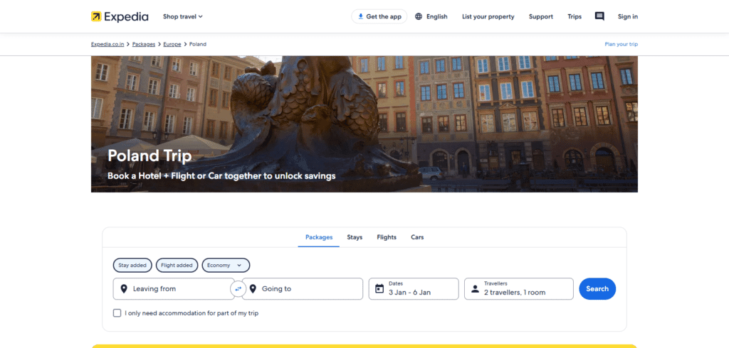 19 Best Flight Booking Website In Poland 9 Expedia Poland Best Flight Booking Website In Poland