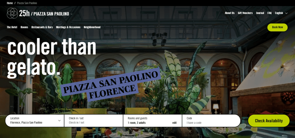 20 Best Hotel In Florence Italy 4 25hours Hotel Piazza San Paolino Best Hotel In Florence Italy
