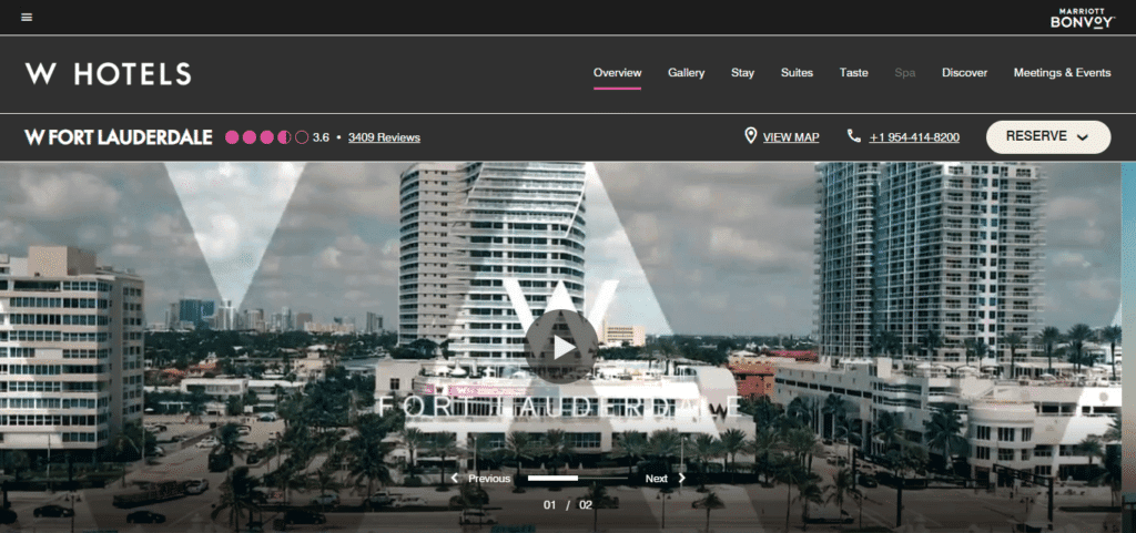 W Fort Lauderdale Best Hotel In Fort Lauderdale