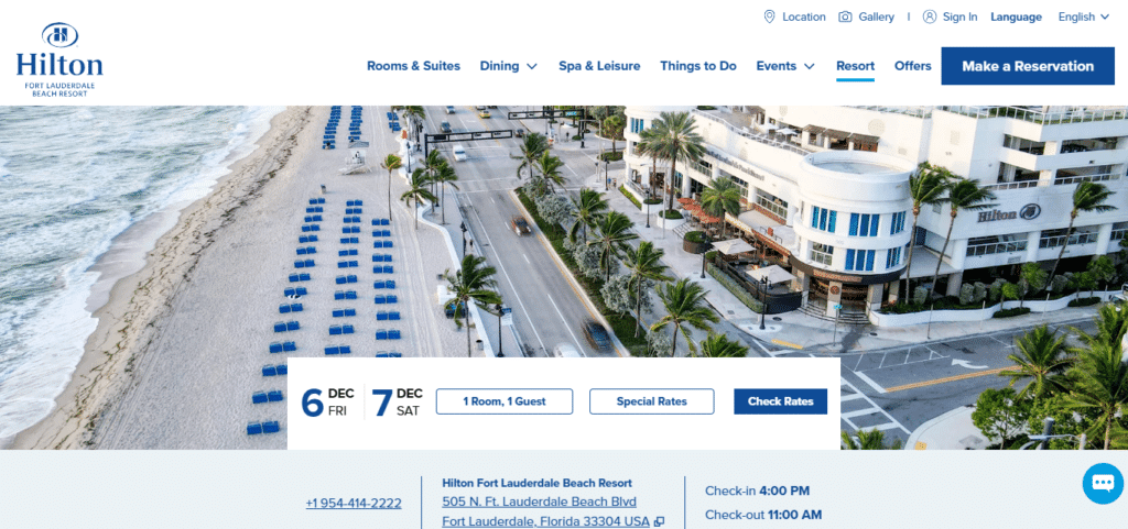 Hilton Fort Lauderdale Beach Resort Best Hotel In Fort Lauderdale