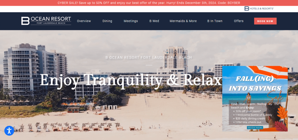 B Ocean Resort Fort Lauderdale Best Hotel In Fort Lauderdale