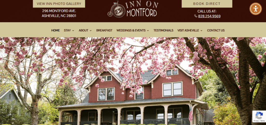 1900 Inn on Montford Best Hotel In Asheville NC