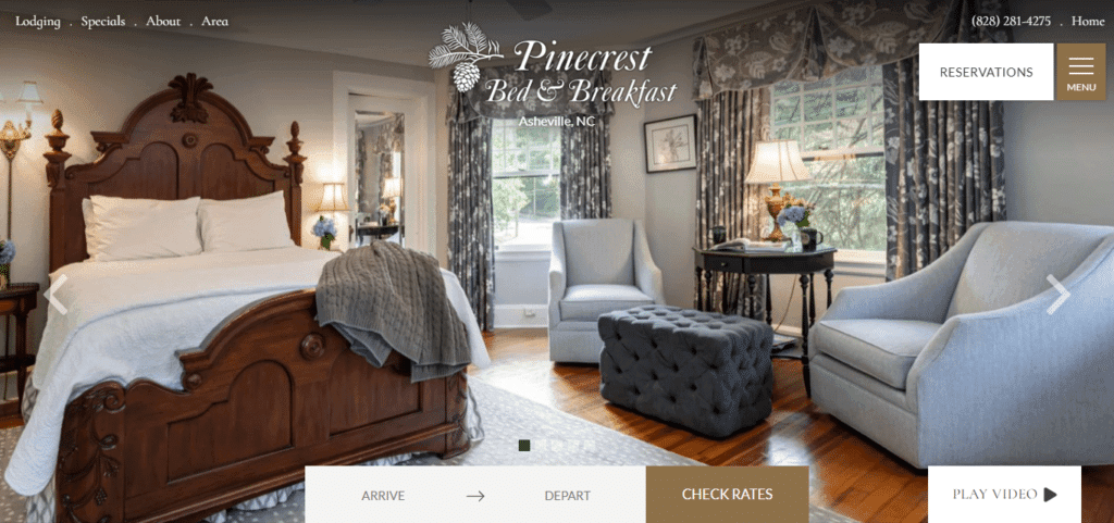 Pinecrest Bed & Breakfast Best Hotel In Asheville NC