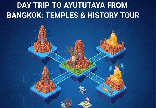 Day Trip to Ayutthaya from Bangkok: Temples & History Tour