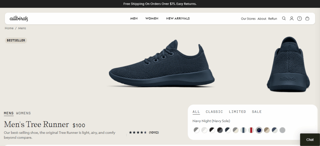 Allbirds Tree Runners