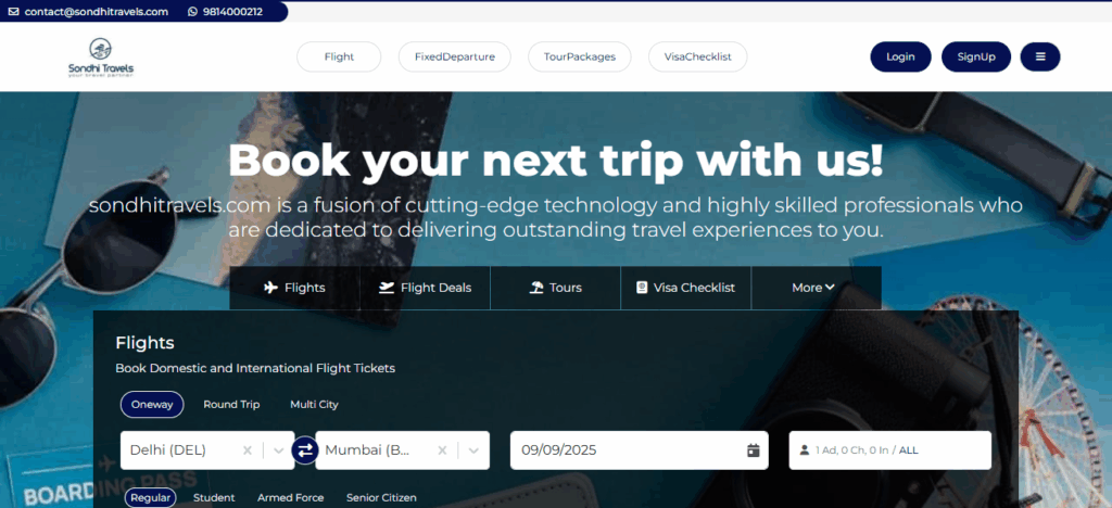 Sondhi Travels