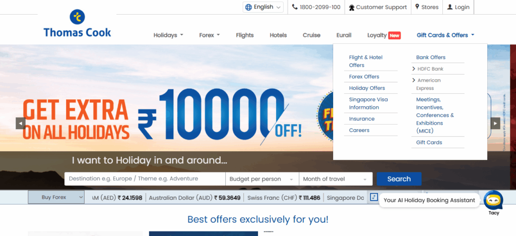 Thomas Cook India