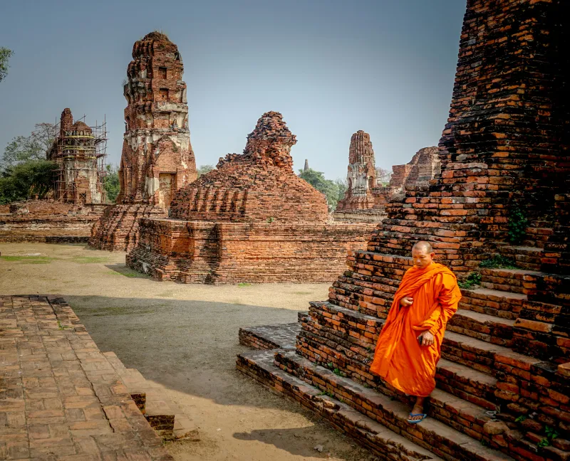 Exploring the Ayutthaya Historical Park